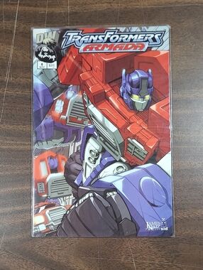 Transformers Armada Comic Book #4 November 2002 Bagged